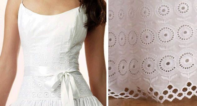 Cotton wedding dress Photo - 8