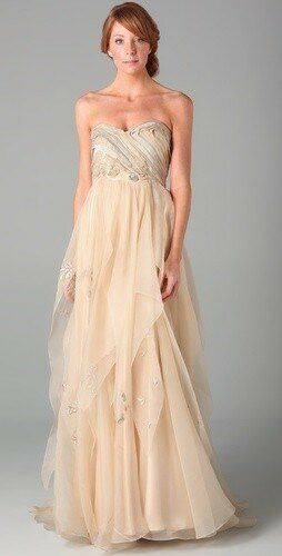 Peach wedding dress Photo - 4