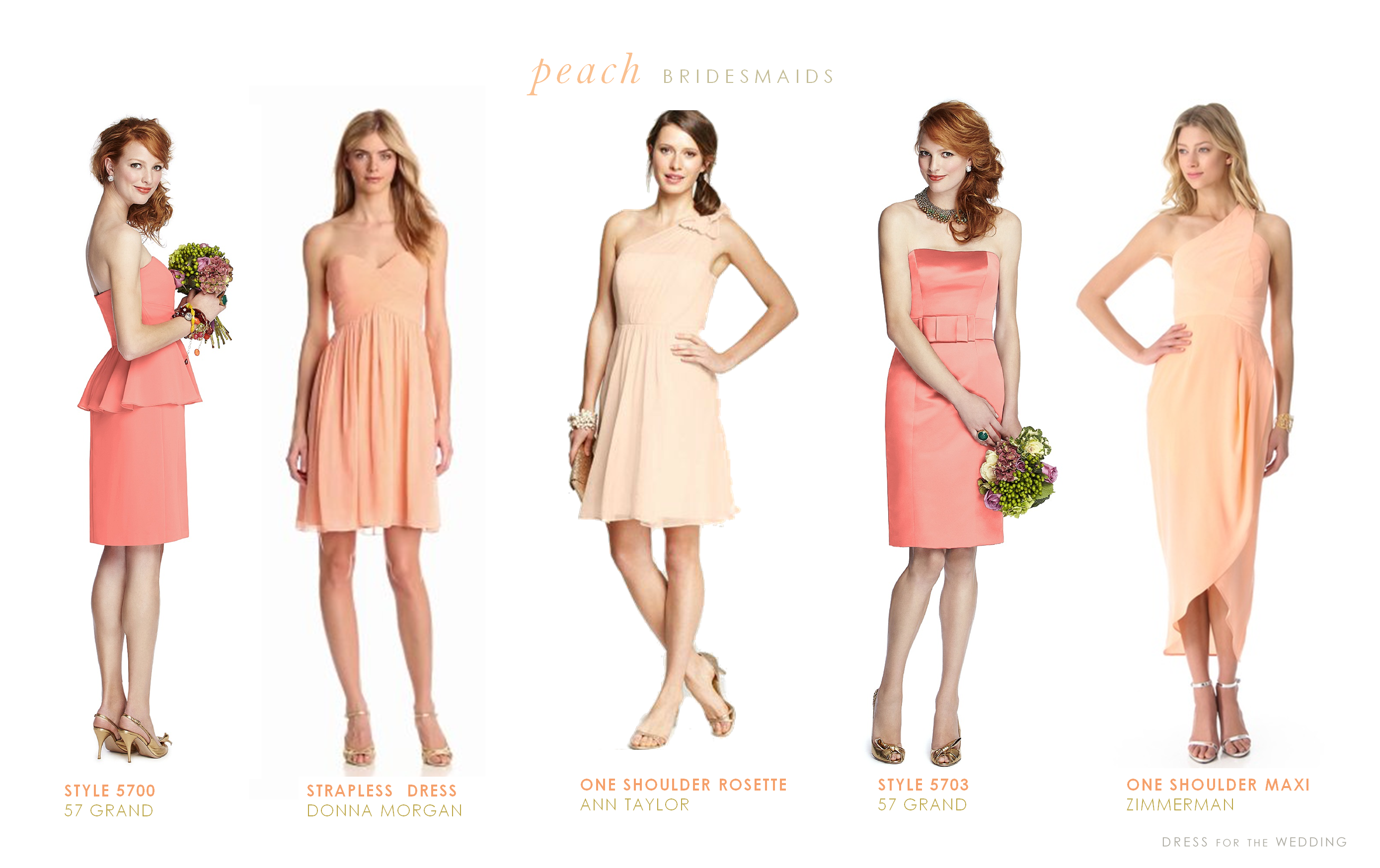 Peach wedding dress Photo - 6