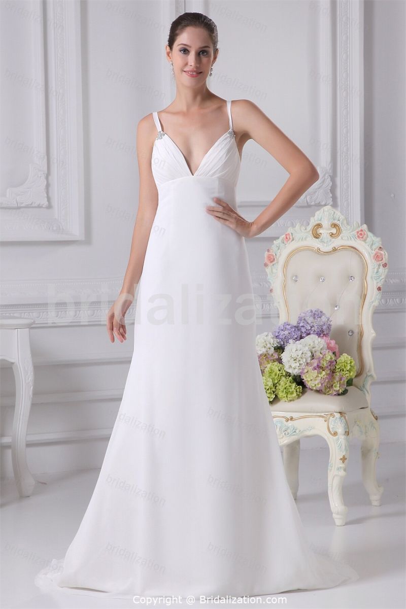 Wedding dresses with straps Photo - 11