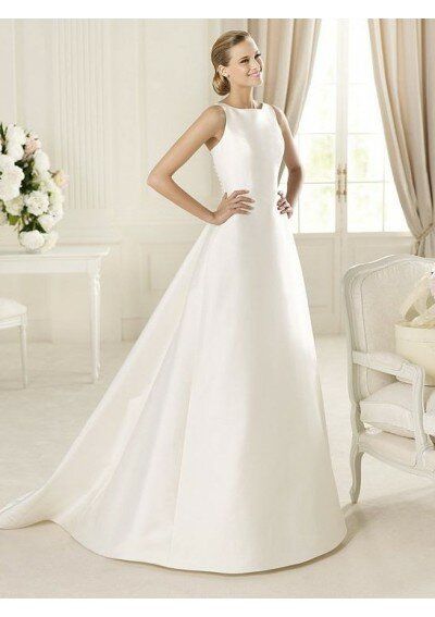 A line style wedding dresses Photo - 1
