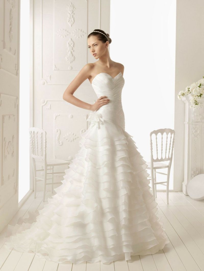 A line style wedding dresses Photo - 7