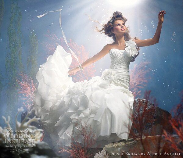 Alfred Angelo ariel wedding dresses Photo - 2