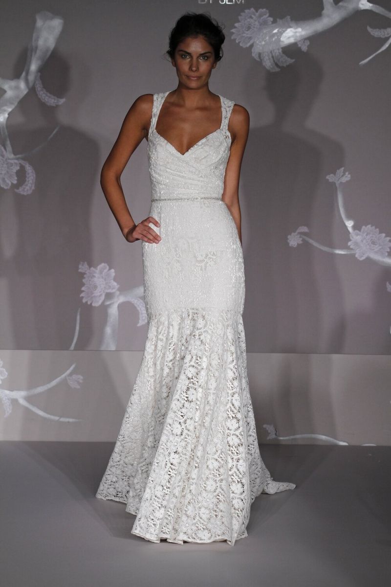 All white wedding dresses Photo - 9