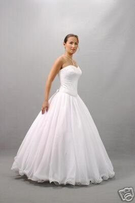 All white wedding dresses Photo - 2