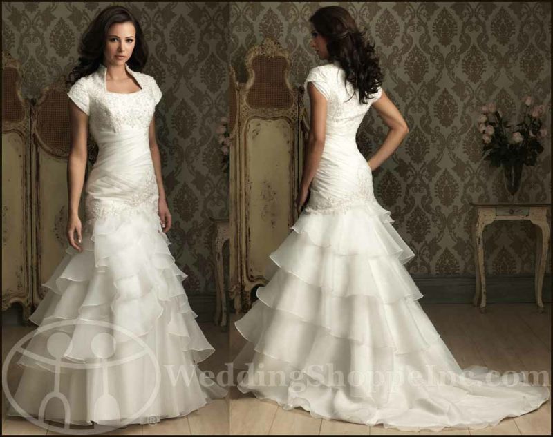 Allure modest wedding dresses Photo - 9