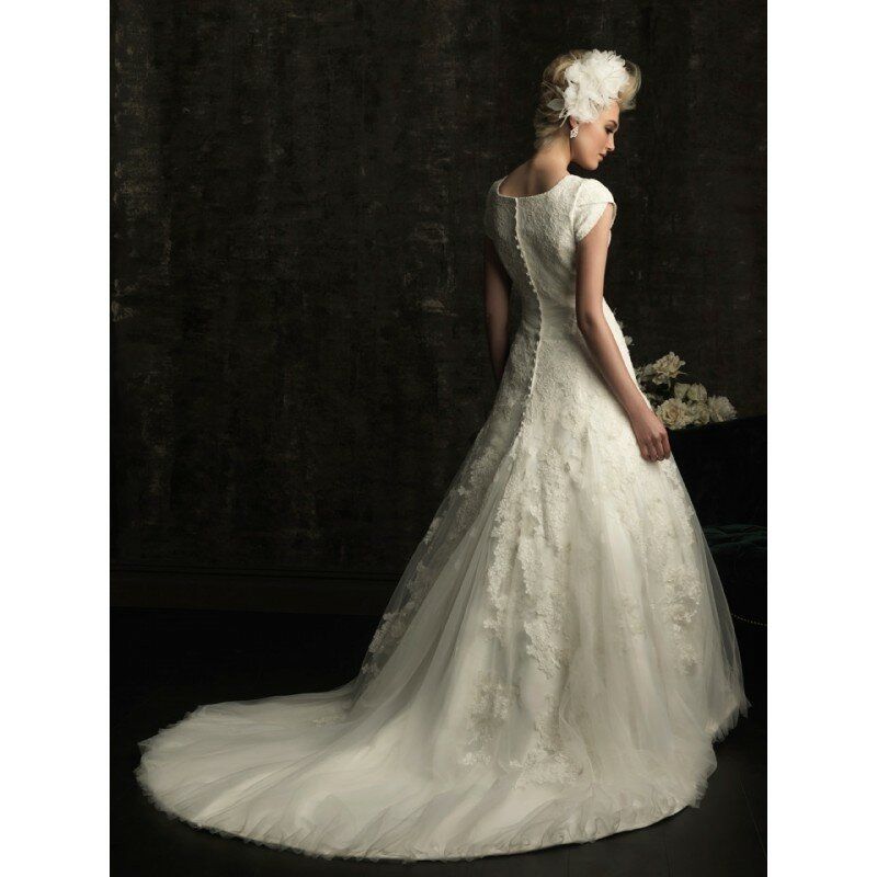 Allure modest wedding dresses Photo - 2