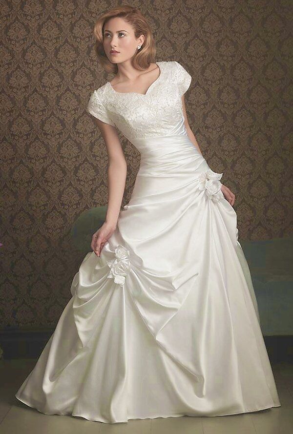 Allure modest wedding dresses Photo - 3