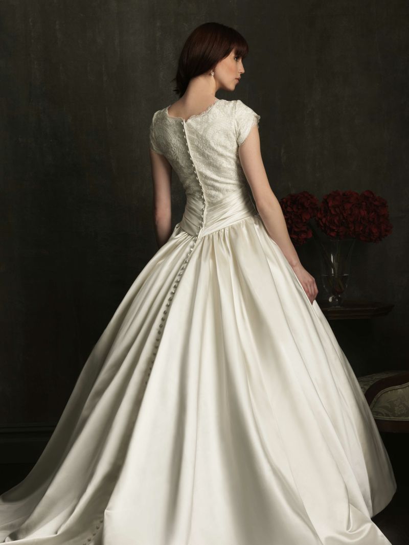 Allure modest wedding dresses Photo - 7