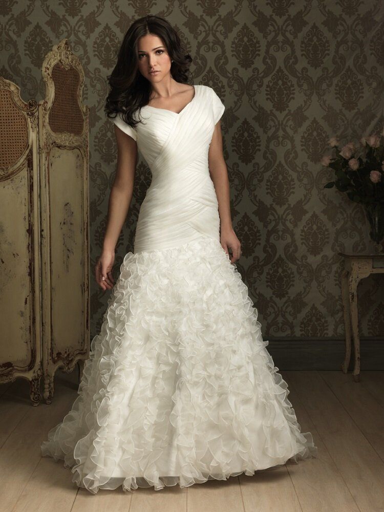 Allure modest wedding dresses Photo - 8