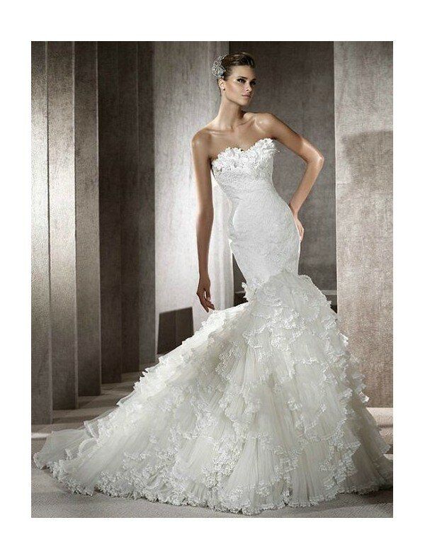 Amazing mermaid wedding dresses Photo - 3