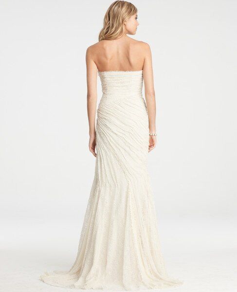 Ann Taylor jasmine lace wedding dresses Photo - 8
