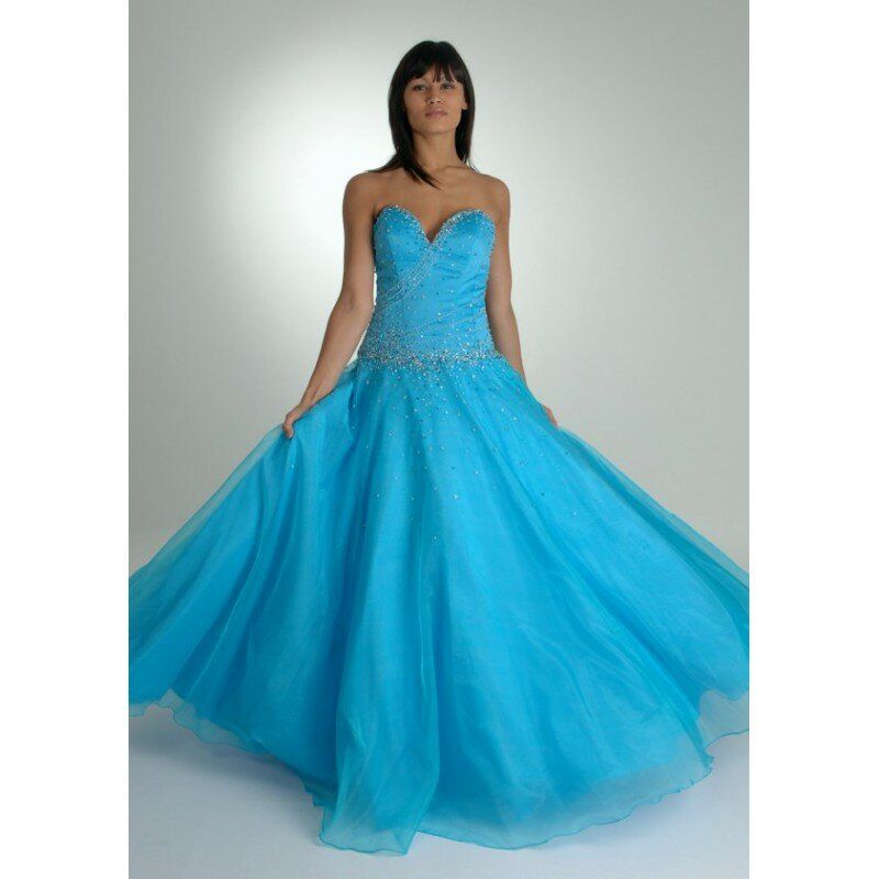 Baby blue wedding dresses Photo - 10