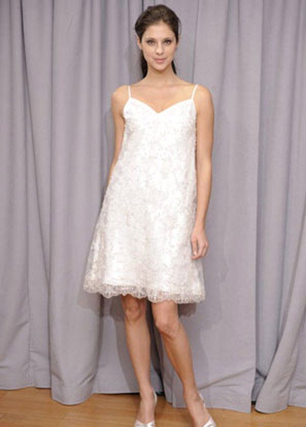 Beach wedding dresses short Photo - 3