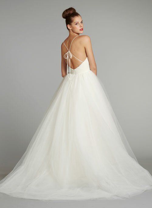 Blush Tulle wedding dresses Photo - 5