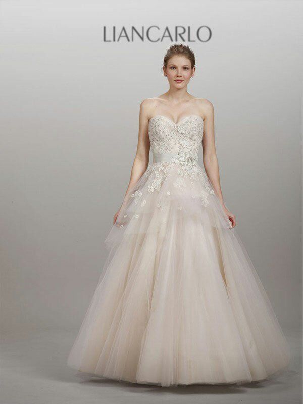 Blush Tulle wedding dresses Photo - 6