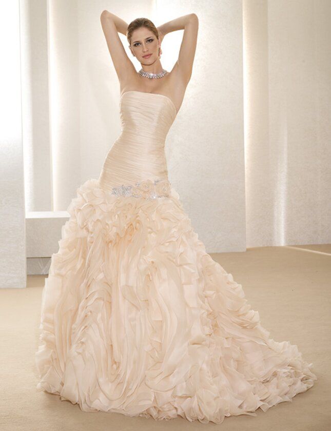 Blush wedding dresses Photo - 8