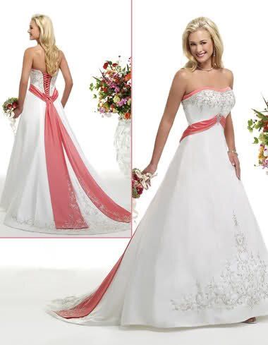 Coral dresses for weddings Photo - 10