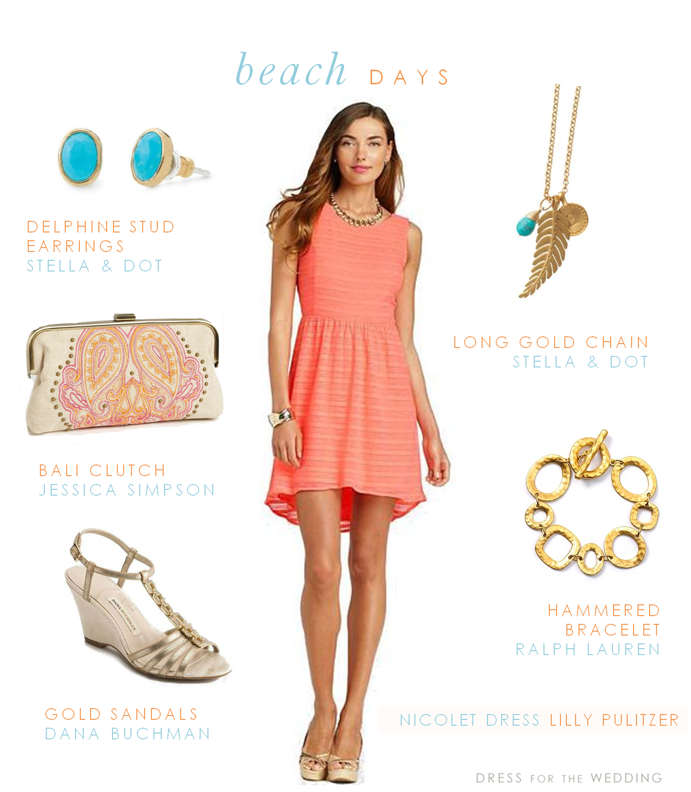 Coral dresses for weddings Photo - 5