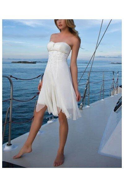 Country short wedding dresses Photo - 6