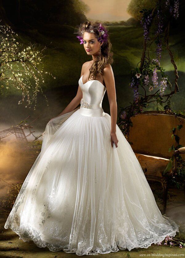 Lazaro Ball gown wedding dresses Photo - 5