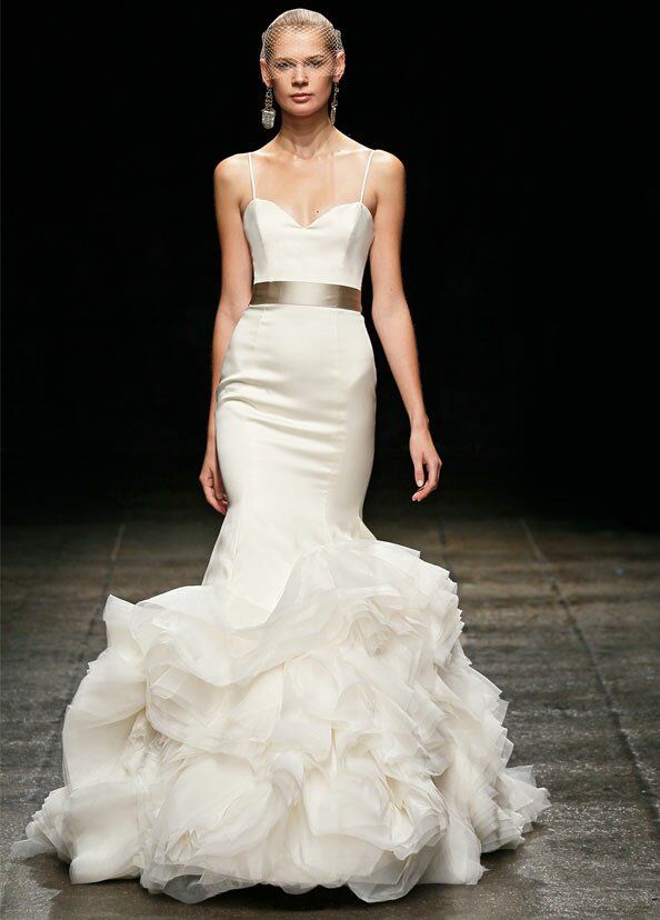 Lazaro Mermaid wedding dresses Photo - 2