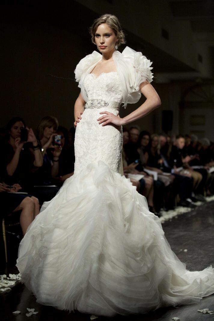 Lazaro Mermaid wedding dresses Photo - 7