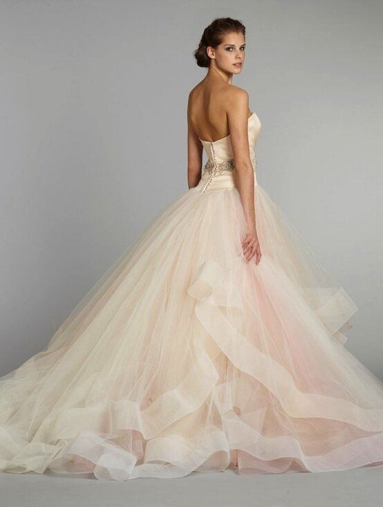 Lazaro Sherbet wedding dresses Photo - 5