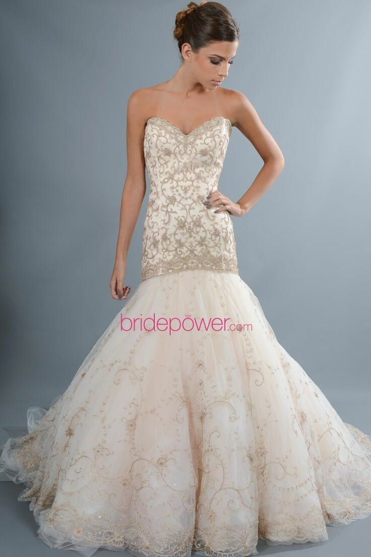 Lazaro Trumpet wedding dresses Photo - 7