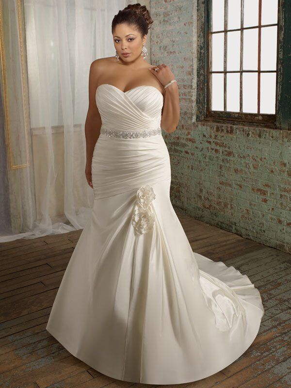 Plus size retro wedding dresses Photo - 3