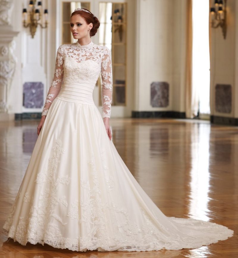 Retro plus size wedding dresses Photo - 1