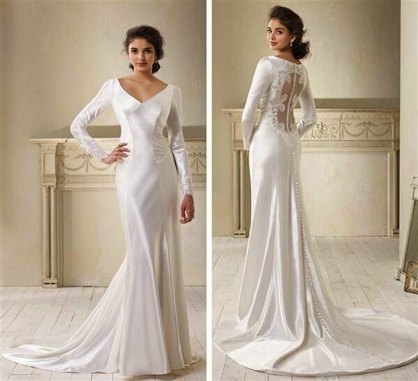 Retro plus size wedding dresses Photo - 4