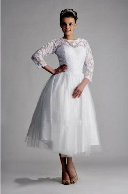 Retro plus size wedding dresses Photo - 8