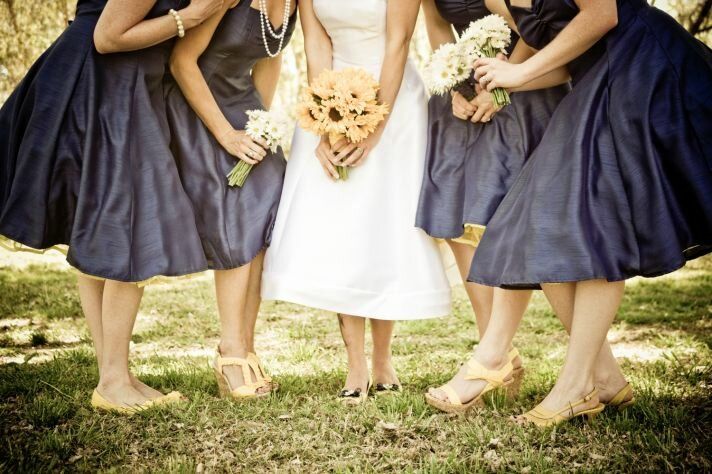 Retro wedding dresses tea length Photo - 8