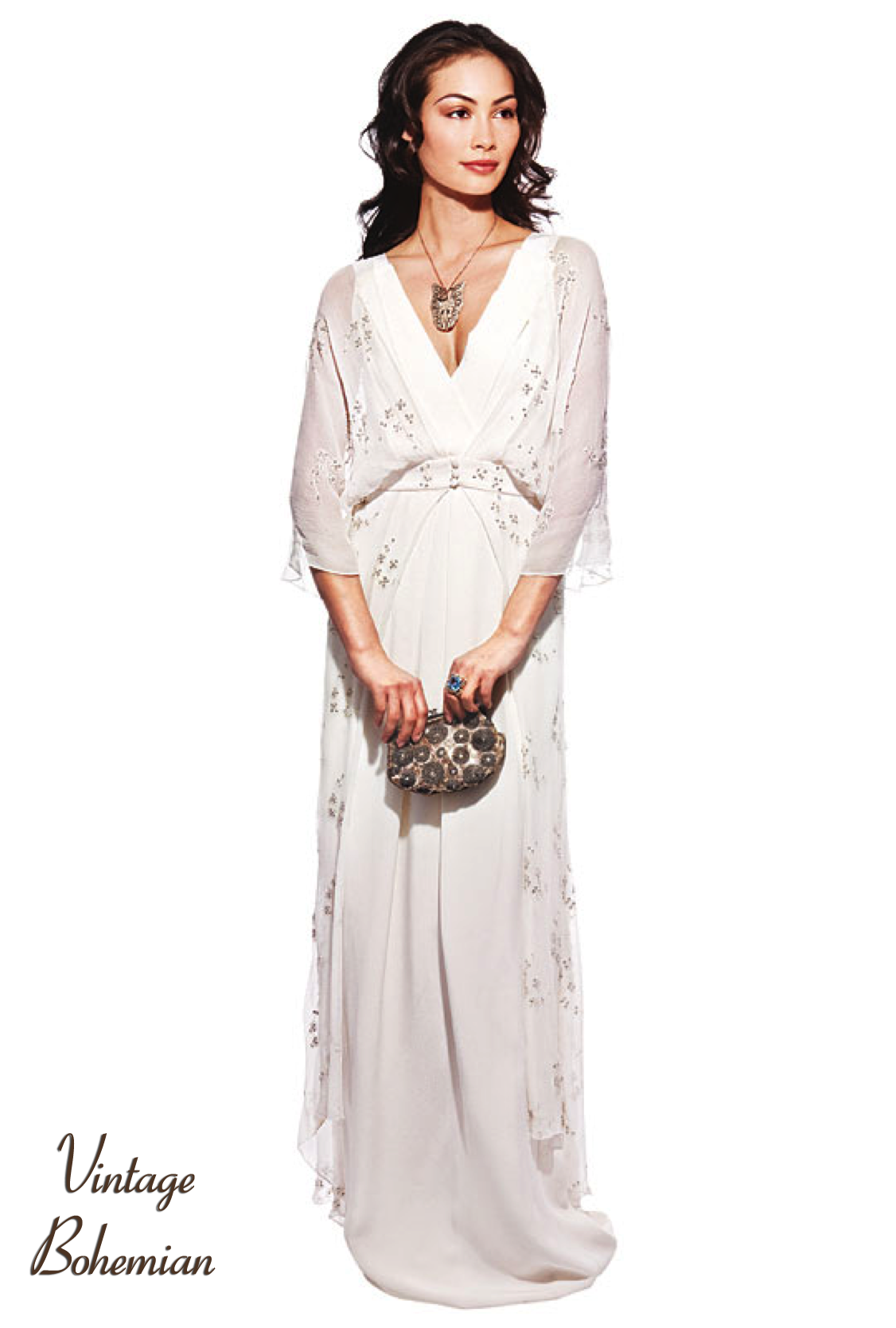 Romantic bohemian wedding dresses Photo - 1