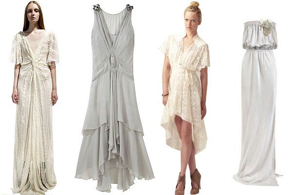 Romantic bohemian wedding dresses Photo - 3