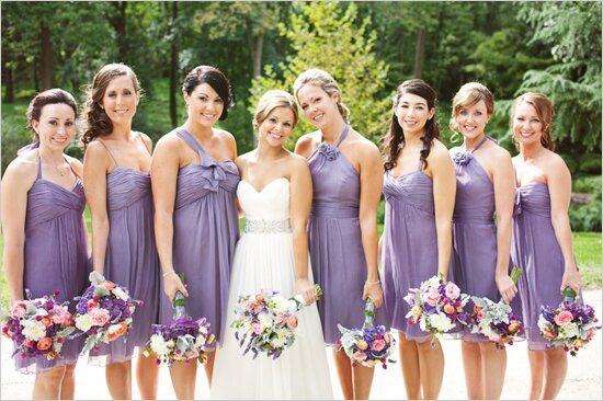 Spring wedding bridesmaid dresses Photo - 4