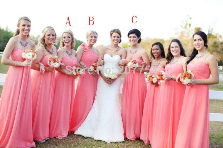 Summer wedding party dresses Photo - 6