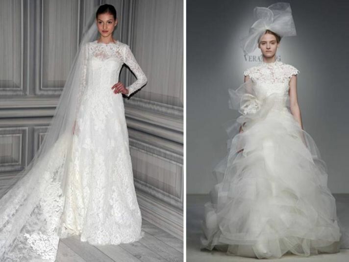 Vera Wang lace wedding dresses Photo - 1