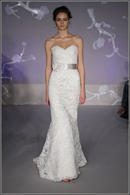 Vera Wang lace wedding dresses Photo - 6