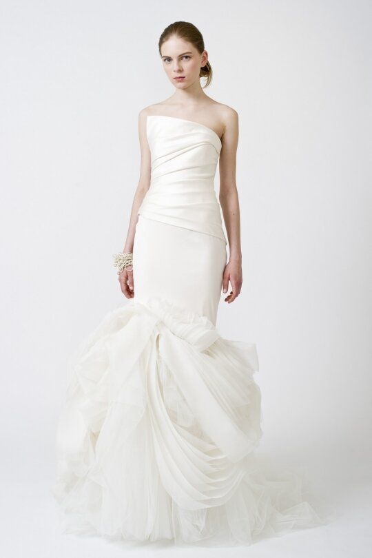 Vera Wang one shoulder wedding dresses Photo - 7
