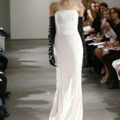 Vera Wang sheath wedding dresses Photo - 1