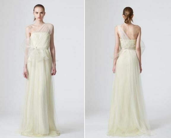 Vera Wang sheath wedding dresses Photo - 3