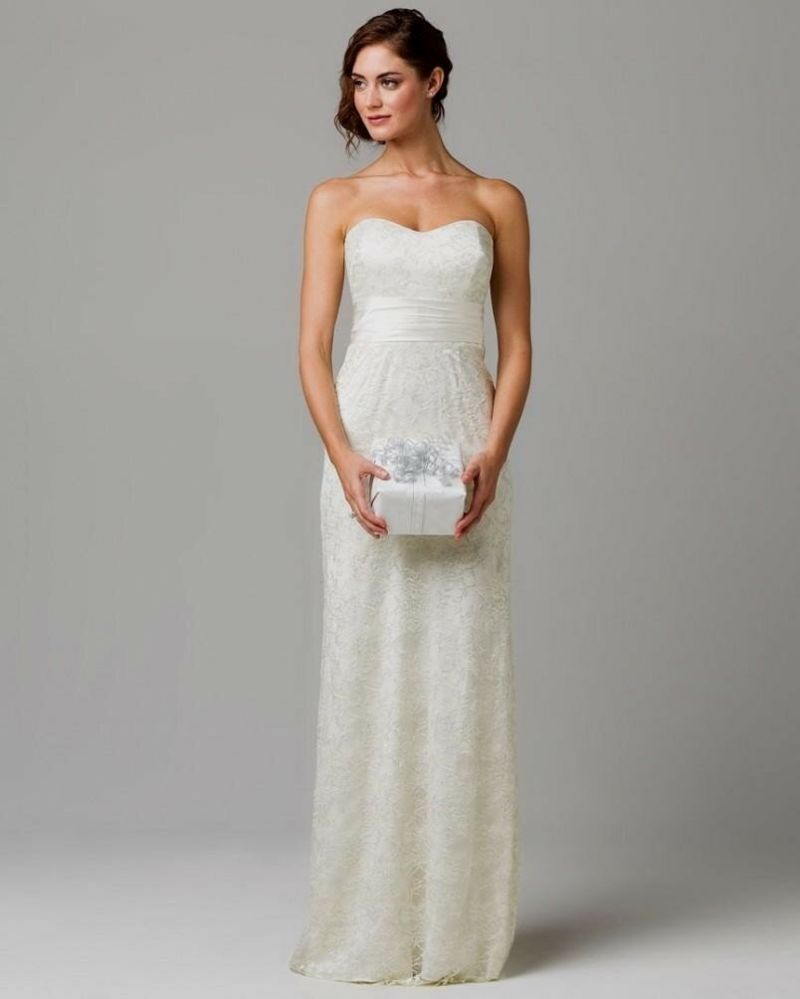 Vera Wang sheath wedding dresses Photo - 6