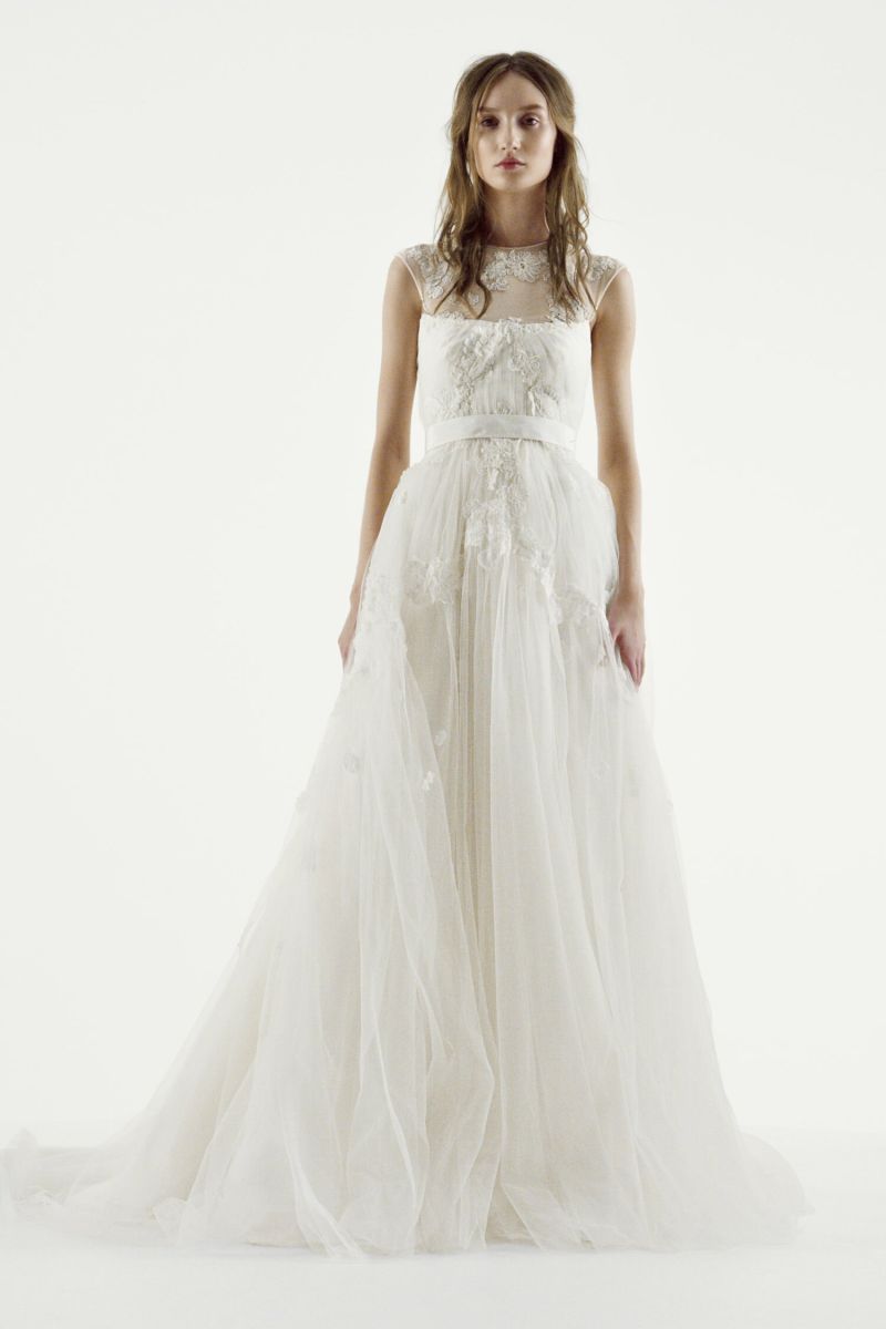 Vera Wang tea length wedding dresses Photo - 3