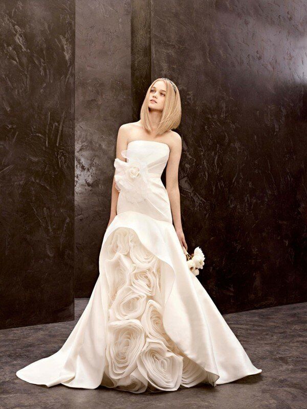 Vera Wang tea length wedding dresses Photo - 6