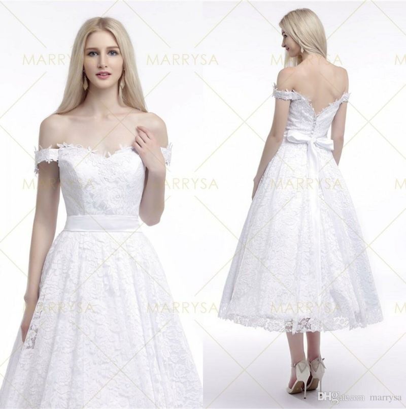 Vera Wang tea length wedding dresses Photo - 8