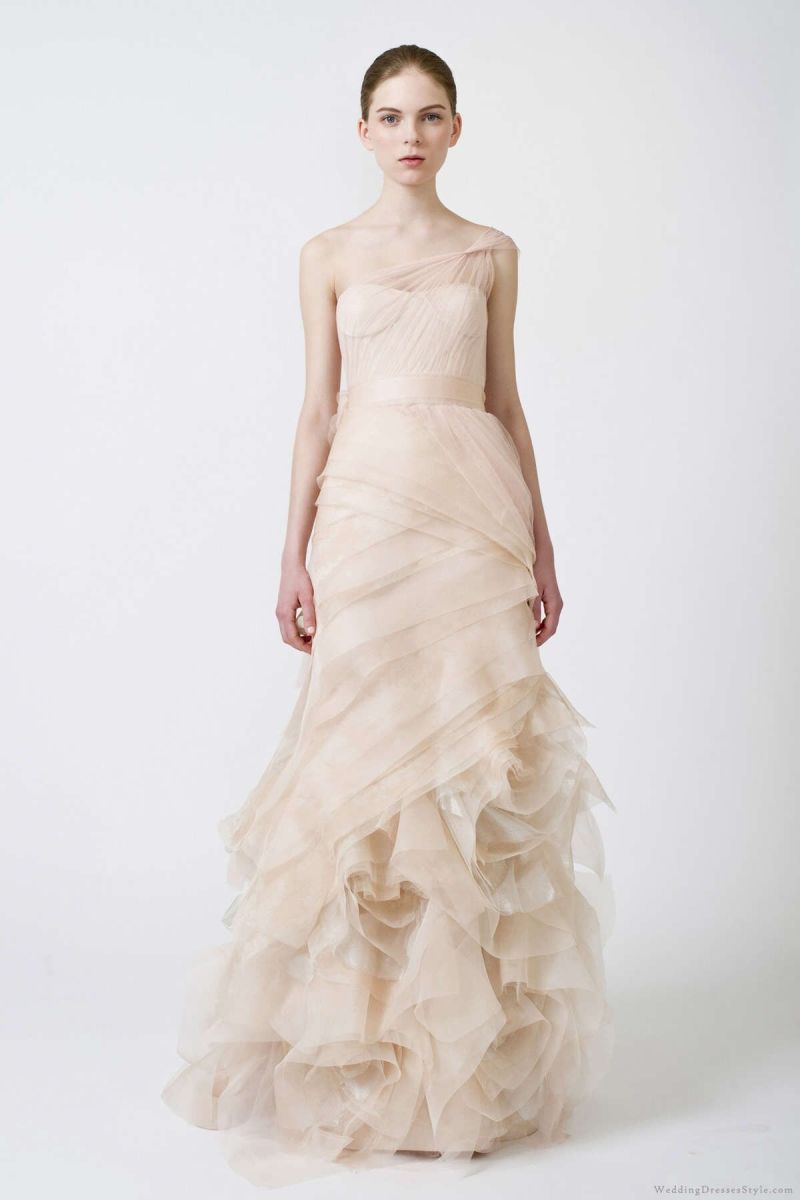 Vera Wang wedding dresses patterns Photo - 4