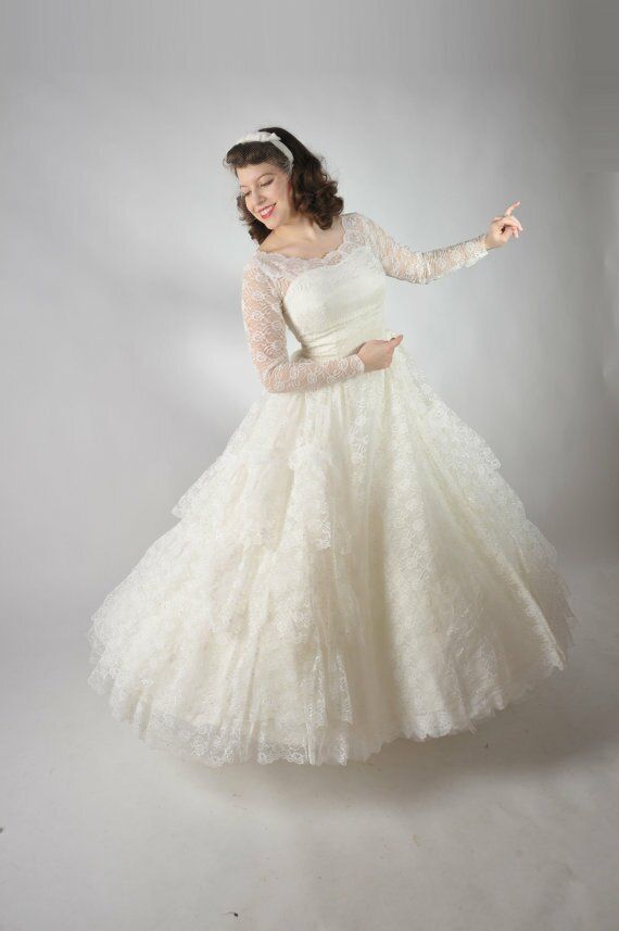 Vintage wedding dresses etsy Photo - 5