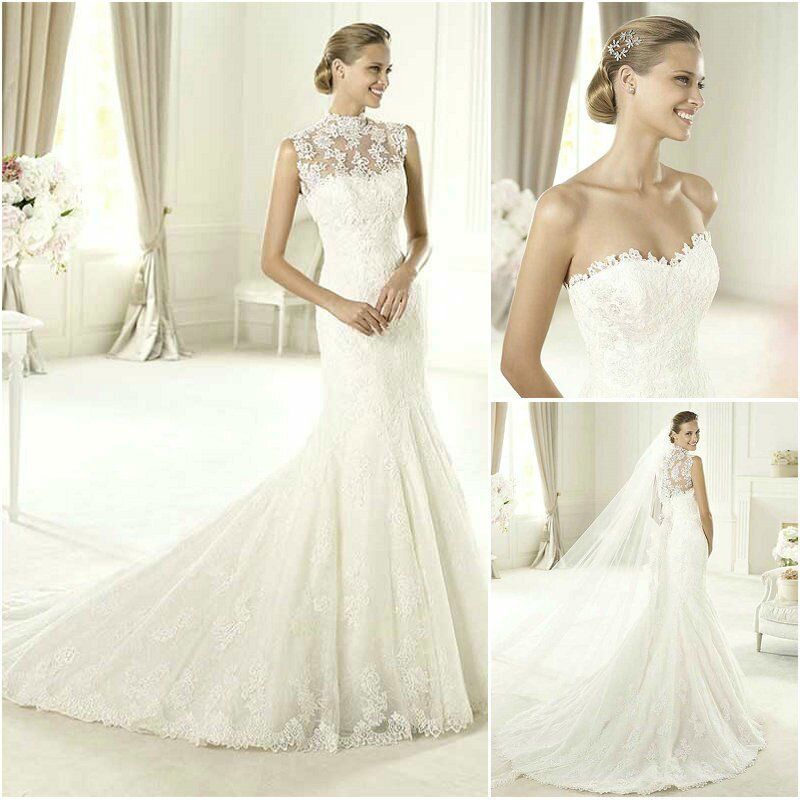 Vintage wedding dresses material Photo - 4